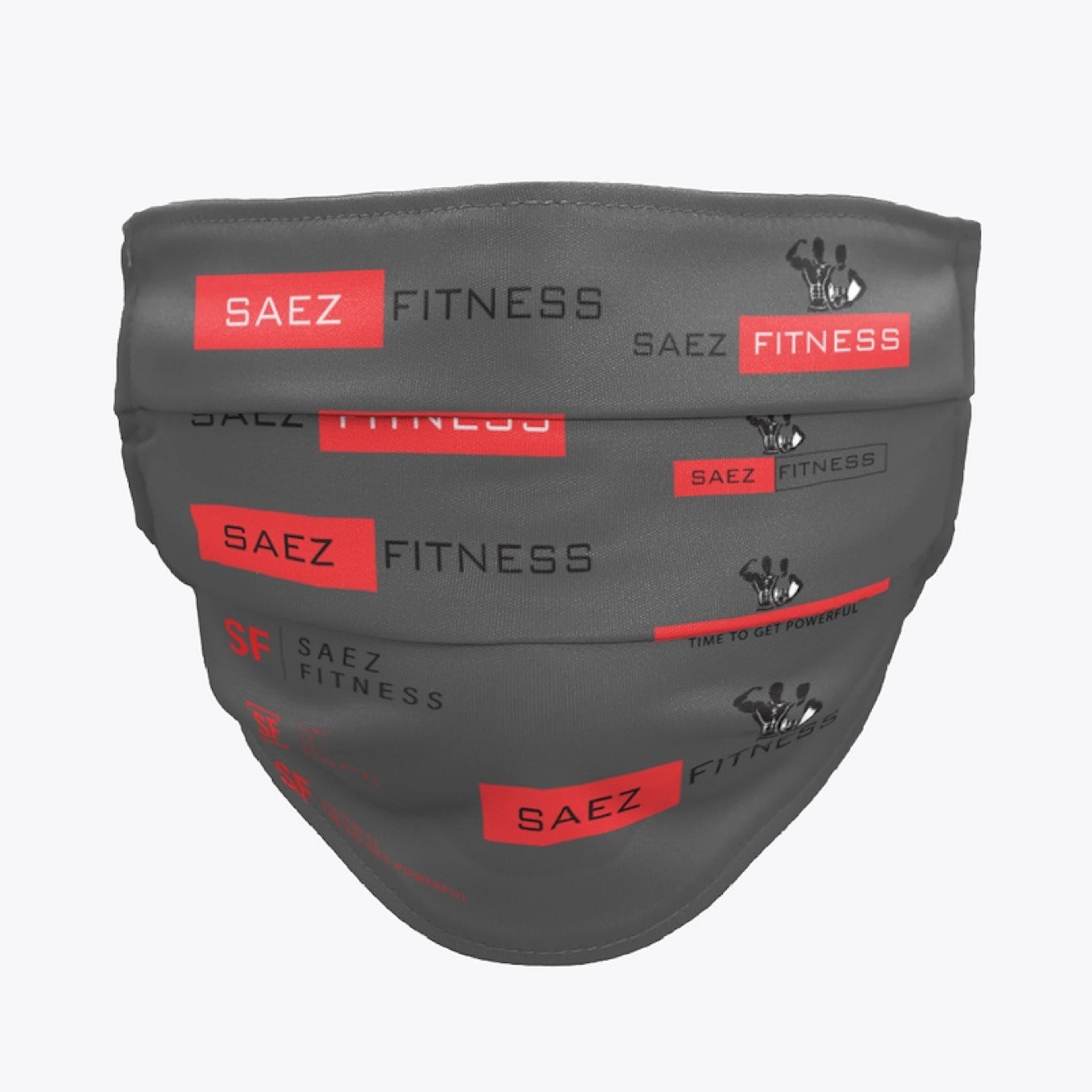 Saez Fitness Logos Mask