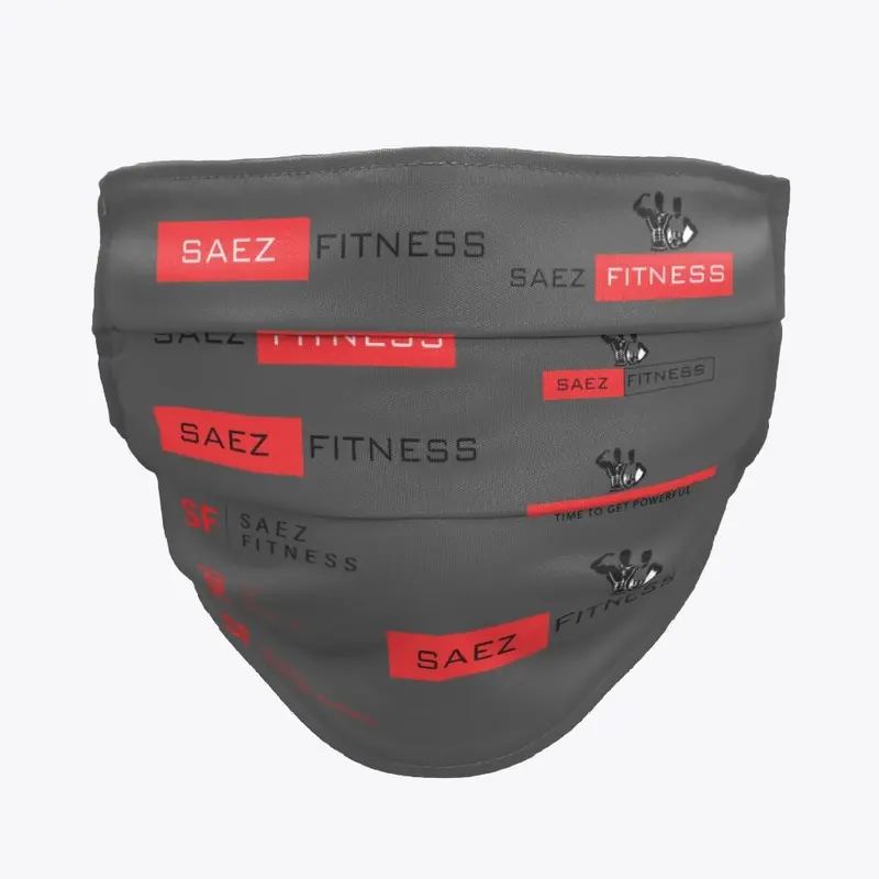 Saez Fitness Logos Mask